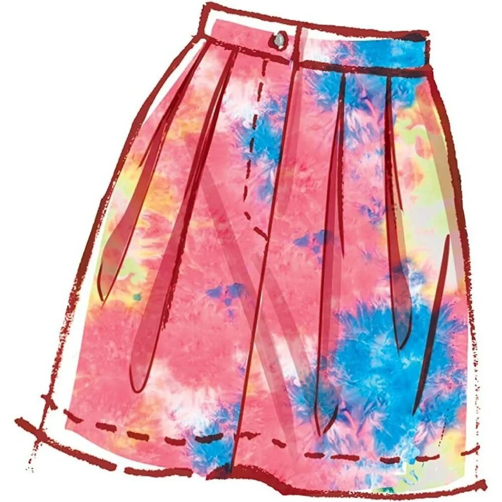 Simplicity Sewing Pattern M8222 High-Waisted Pencil Skirt Size 6-14‎